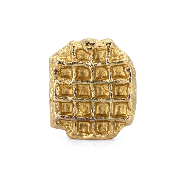 jean-paul-lespagnard-golden-waffle-paperweight
