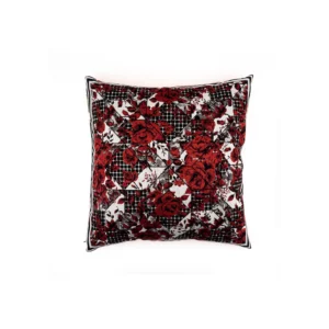 Red Flowers, Exclusive Jacquard Cushion, 50X50cm